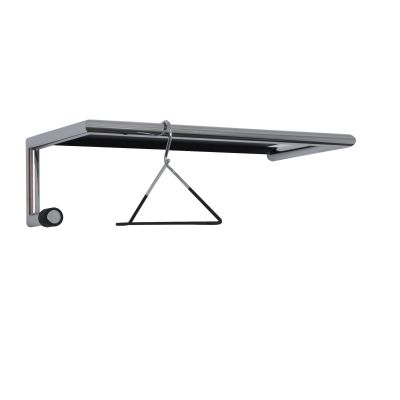 Link 55 Wandgarderobe mit Hutablage Mox Haken links